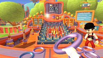 Screen ze hry Carnival Games VR