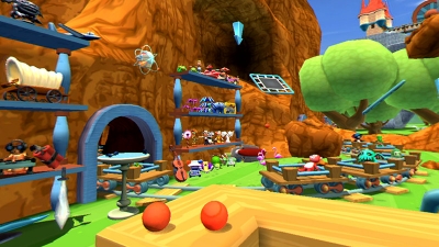 Screen ze hry Carnival Games VR