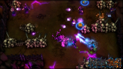 Screen ze hry Metal Tales: Fury of the Guitar Gods