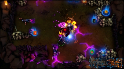 Screen ze hry Metal Tales: Fury of the Guitar Gods