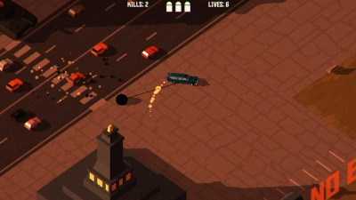 Screen ze hry PAKO - Car Chase Simulator