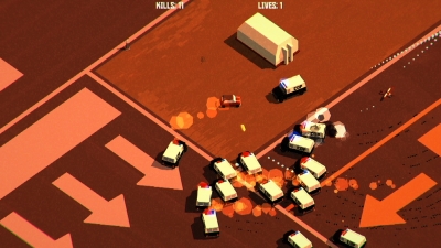 Screen ze hry PAKO - Car Chase Simulator