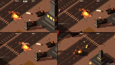 Screen ze hry PAKO - Car Chase Simulator