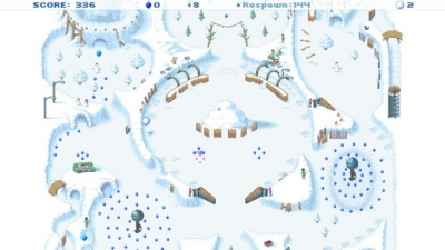 Screen ze hry Snowball!