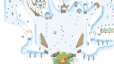 Screen ze hry Snowball!