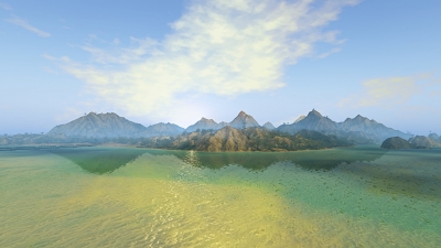 Screen ze hry Radiation Island