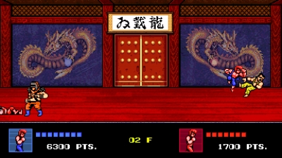 Screen ze hry Double Dragon IV