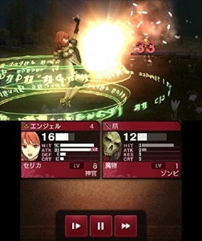 Screen ze hry Fire Emblem Echoes: Shadows of Valentia