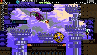 Screen ze hry Shovel Knight: Specter of Torment