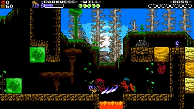 Screen ze hry Shovel Knight: Specter of Torment