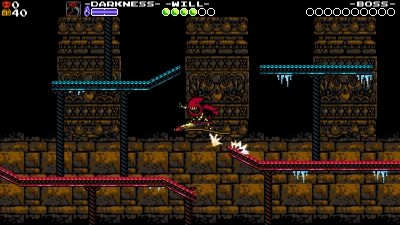 Screen ze hry Shovel Knight: Specter of Torment
