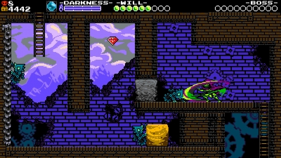 Screen ze hry Shovel Knight: Specter of Torment