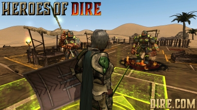 Screen ze hry Heroes of Dire