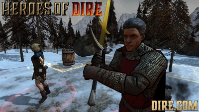 Screen ze hry Heroes of Dire
