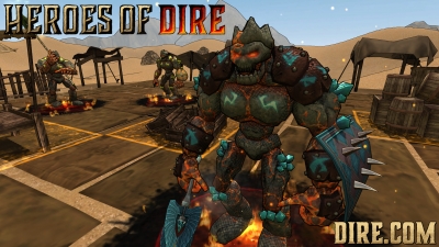Screen ze hry Heroes of Dire