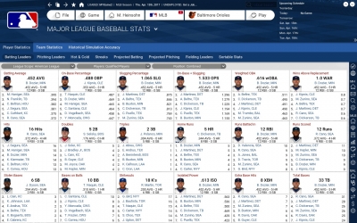 Screen ze hry Out of the Park Baseball 18