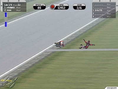 Screen ze hry AMA Superbike