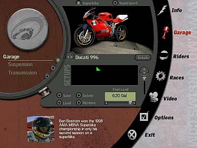 Screen ze hry AMA Superbike