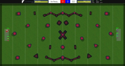 Screen ze hry 2D Paintball