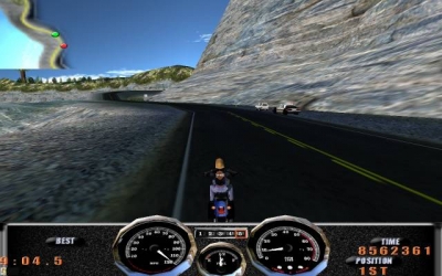 Screen ze hry Harley-Davidson: Race Across America