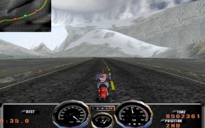 Screen ze hry Harley-Davidson: Race Across America