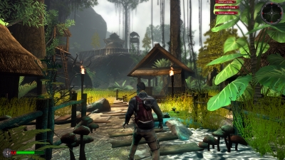 Screen ze hry Ruction: The Golden Tablet