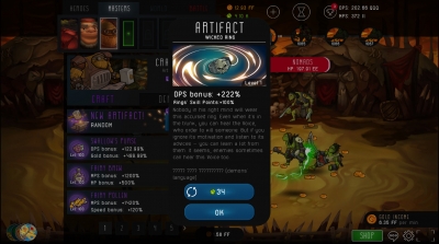 Screen ze hry Tap Adventure: Time Travel