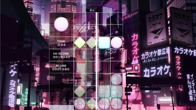 Screen ze hry Akihabara - Feel the Rhythm