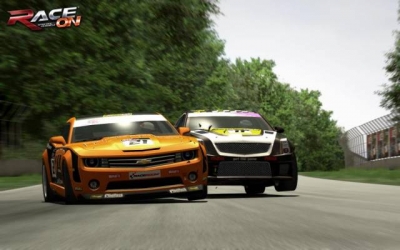 Screen ze hry Race On