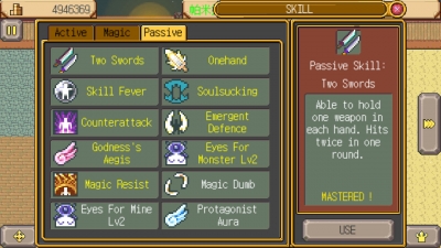 Screen ze hry Weapon Shop Fantasy