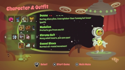 Screen ze hry Laser Disco Defenders