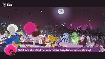 Screen ze hry Laser Disco Defenders