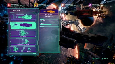 Screen ze hry RiftStar Raiders
