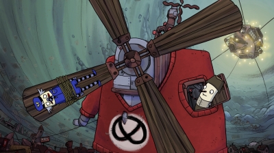 Screen ze hry The Inner World: The Last Wind Monk