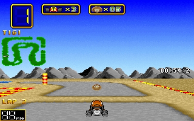 Screen ze hry Wacky Wheels
