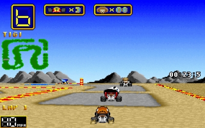 Screen ze hry Wacky Wheels