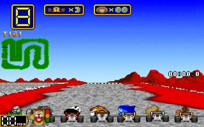 Screen ze hry Wacky Wheels