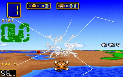 Screen ze hry Wacky Wheels