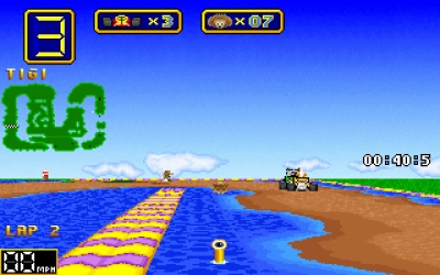 Screen ze hry Wacky Wheels