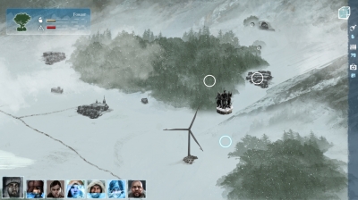 Screen ze hry ICY: Frostbite Edition