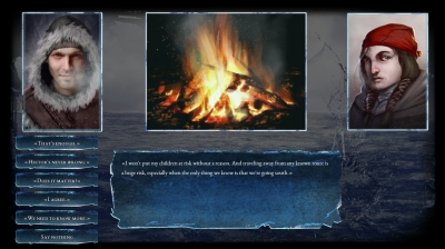 Screen ze hry ICY: Frostbite Edition