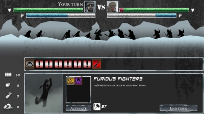 Screen ze hry ICY: Frostbite Edition