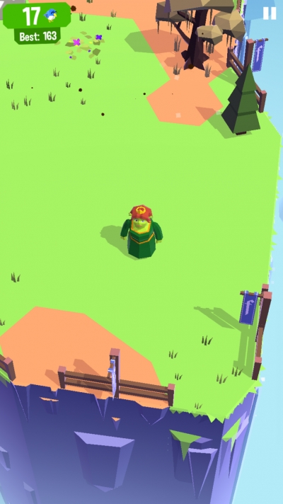 Screen ze hry Land Sliders