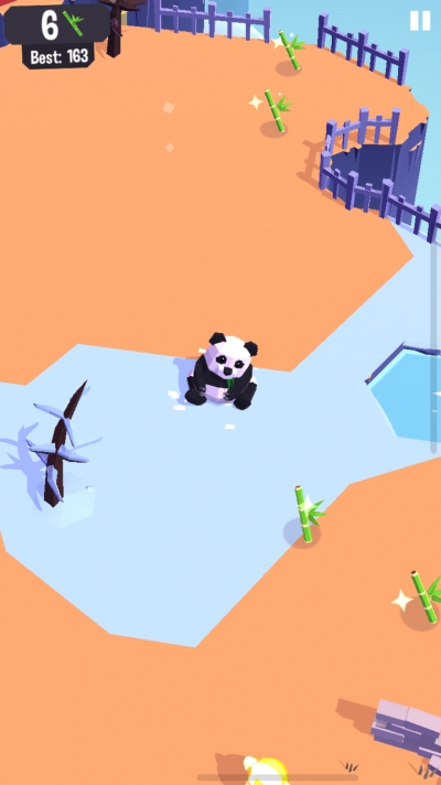 Screen ze hry Land Sliders