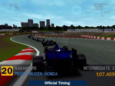 Screen ze hry Formula 1: Championship Edition