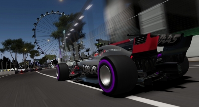 Screen ze hry F1 2017
