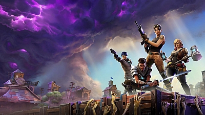 Screen ze hry Fortnite