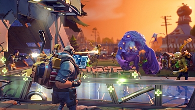 Screen ze hry Fortnite