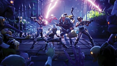 Screen ze hry Fortnite