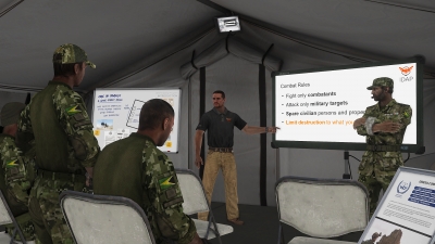 Screen ze hry Arma 3 Laws of War